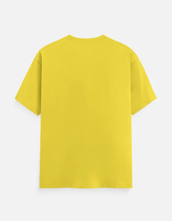 Yellow_Cotton_Regular_Fit_Japanese_Dragon_Graphic_T_Shirt_For_Men