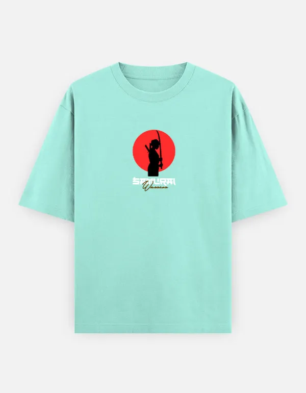 Mint_Cotton_Oversized_Samurai_Warrior_Graphic_T_Shirt_For_Men