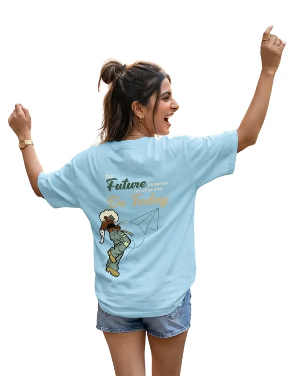 Baby_Blue_Cotton_Oversized_Anime_Graphic_T_Shirt_For_Women