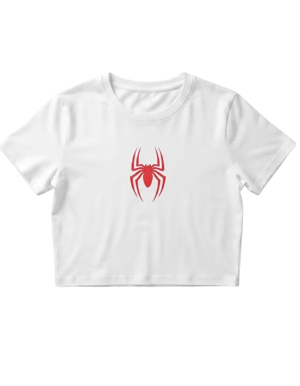 Women's_Black_Spider_Graphic_Print_Crop_Top_|_Spider_Streetwear_Series