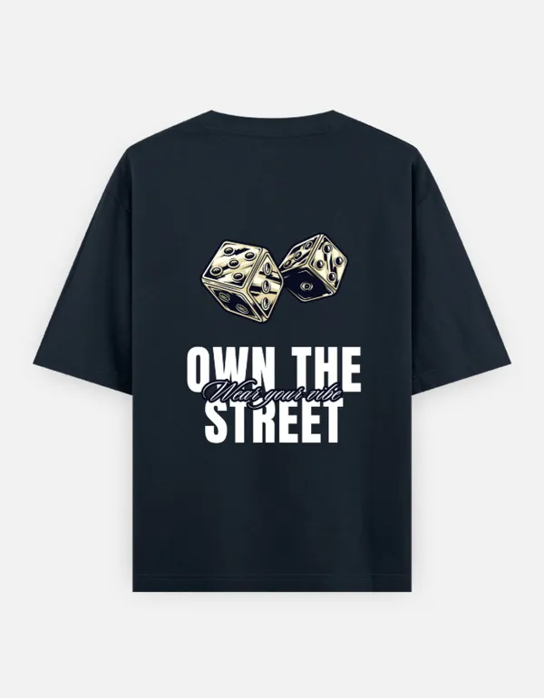 Navy_Blue_Cotton_Oversized_Stay_Raw_Graphic_T_Shirt_For_Men