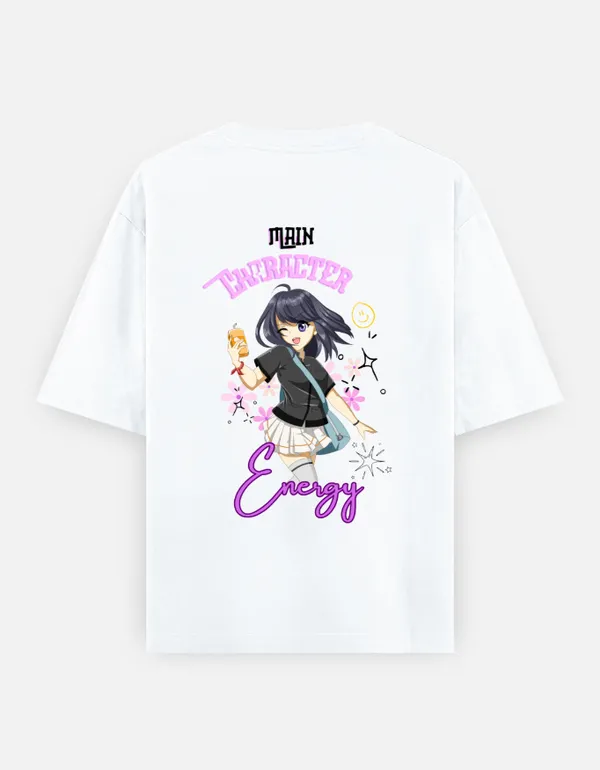 White_Cotton_Oversized_Anime_Graphic_T_Shirt_For_Women