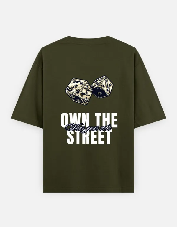 Olive_Green_Cotton_Oversized_Stay_Raw_Graphic_T_Shirt_For_Men