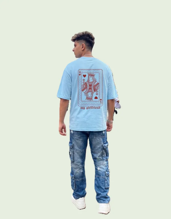 Baby_Blue_Cotton_Oversized_Queen_Card_Graphic_T_Shirt_For_Men