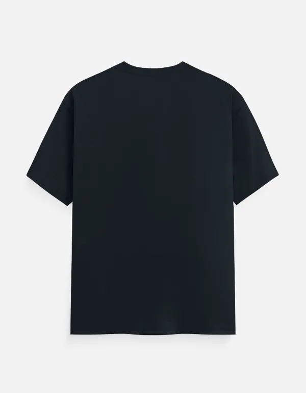 Navy_Blue_Cotton_Regular_Fit_Samurai_Skull_Graphic_T_Shirt_For_Men