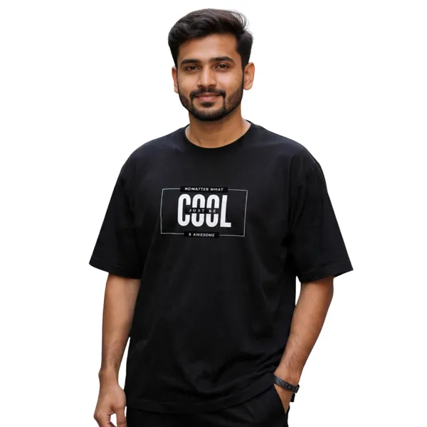 Black_Cotton_Oversized_Cyberpunk_Skull_Graphic_T_Shirt_For_Men