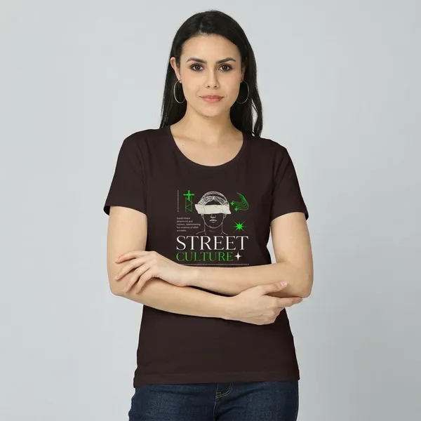 Coffee_Brown_Cotton_Regular_Fit_Street_Culture_Graphic_T_Shirt_For_Women