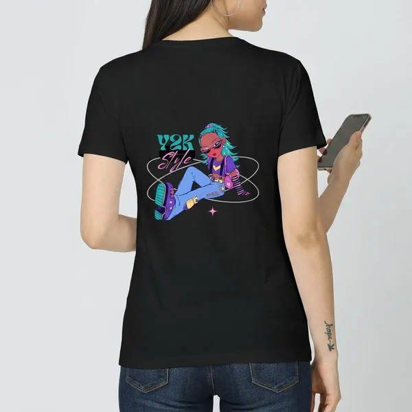 Black_Cotton_Regular_Fit_Y2K_Anime_Graphic_T_Shirt_For_Women