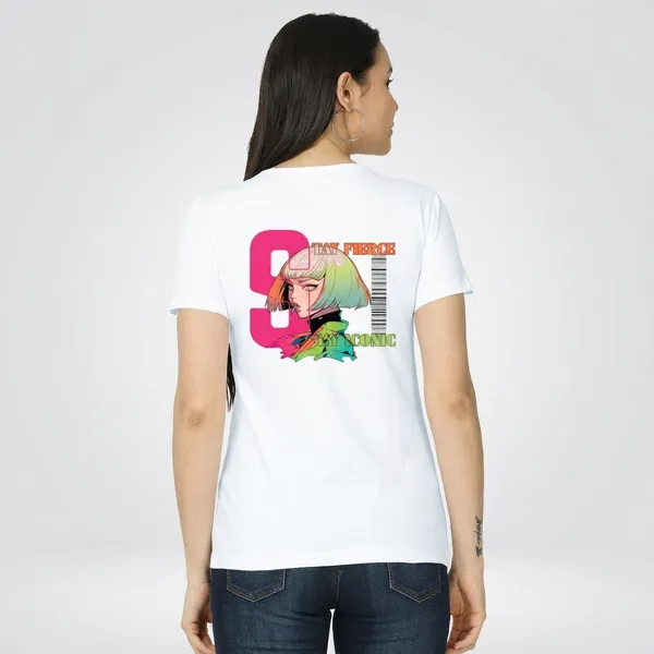 White_Cotton_Regular_Fit_Anime_Graphic_T_Shirt_For_Women