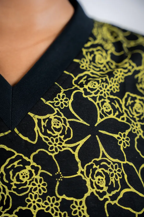 Noir_Bloom_Tee_For_Women