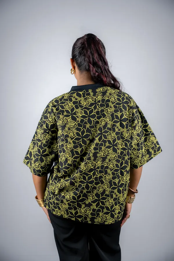 Noir_Bloom_Tee_For_Women