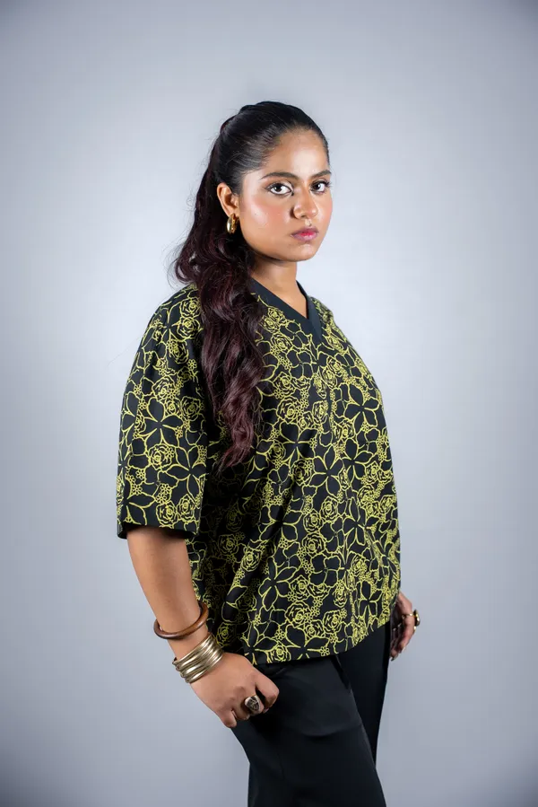 Noir_Bloom_Tee_For_Women