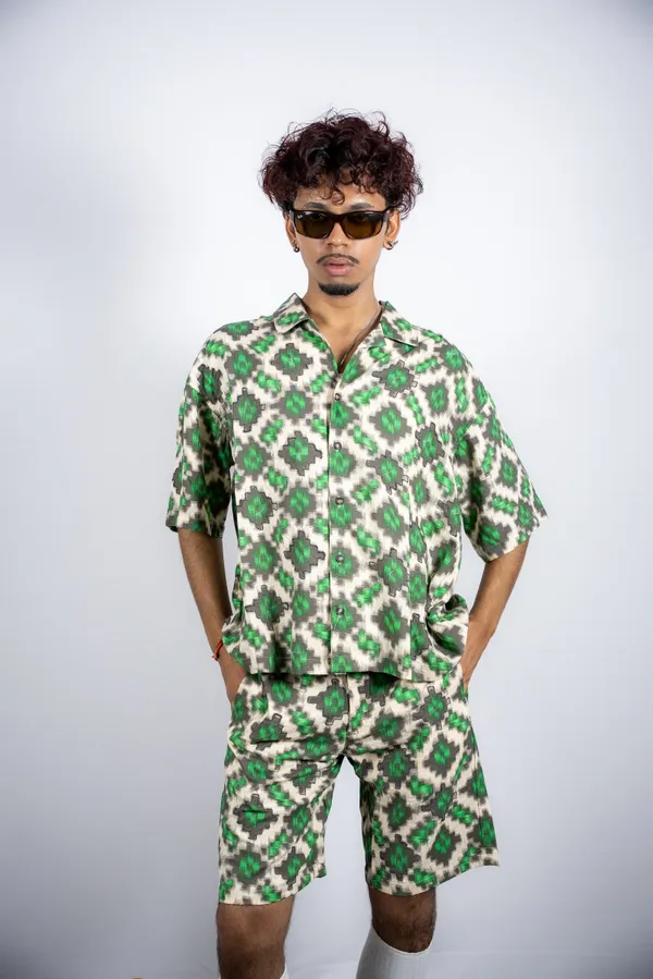 Electric_Diamond_Ikat_Coord_Set_For_Men