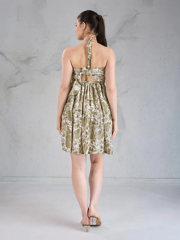 Women_Polyester_Fit_Flare_Midi_Dress