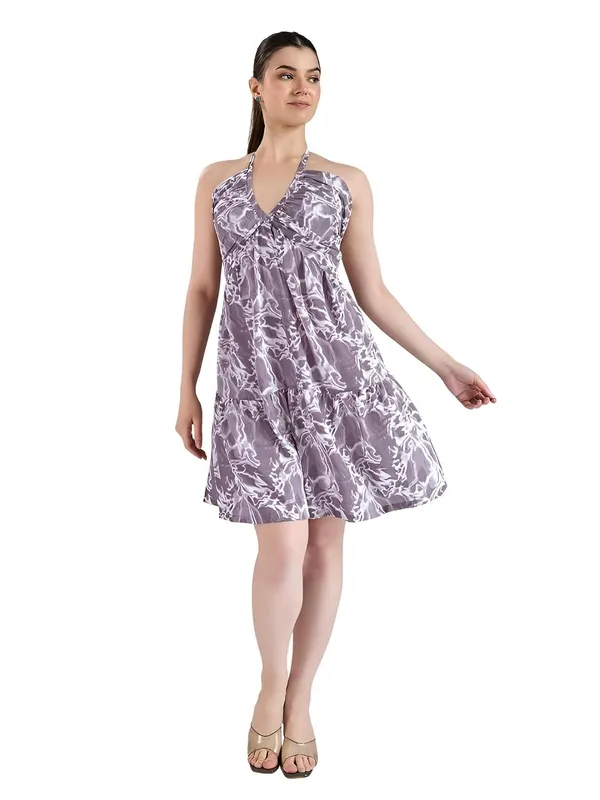 Women_Fit_Flare_Polyester_Midi_Dress