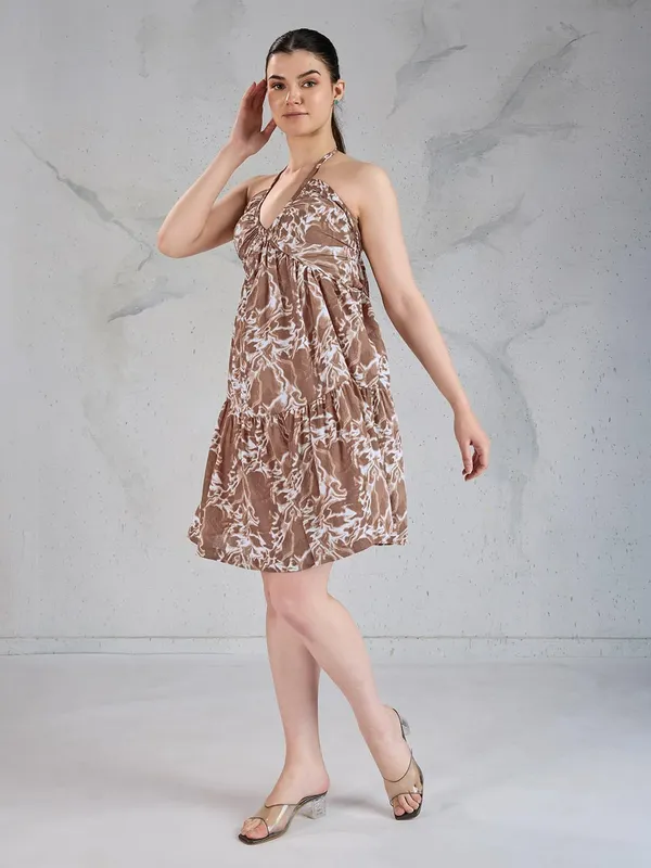 Women_Fit_Flare_Polyester_Midi_Dress