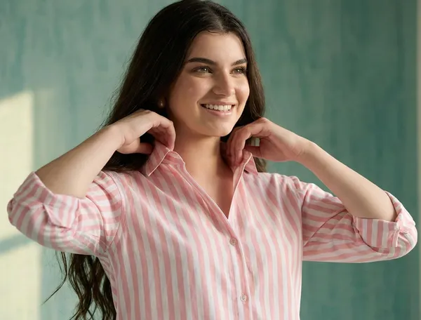 Womens_Cotton_Striped_Shirt