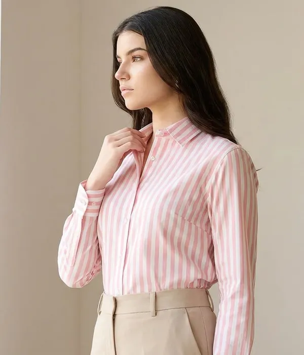 Womens_Cotton_Striped_Shirt