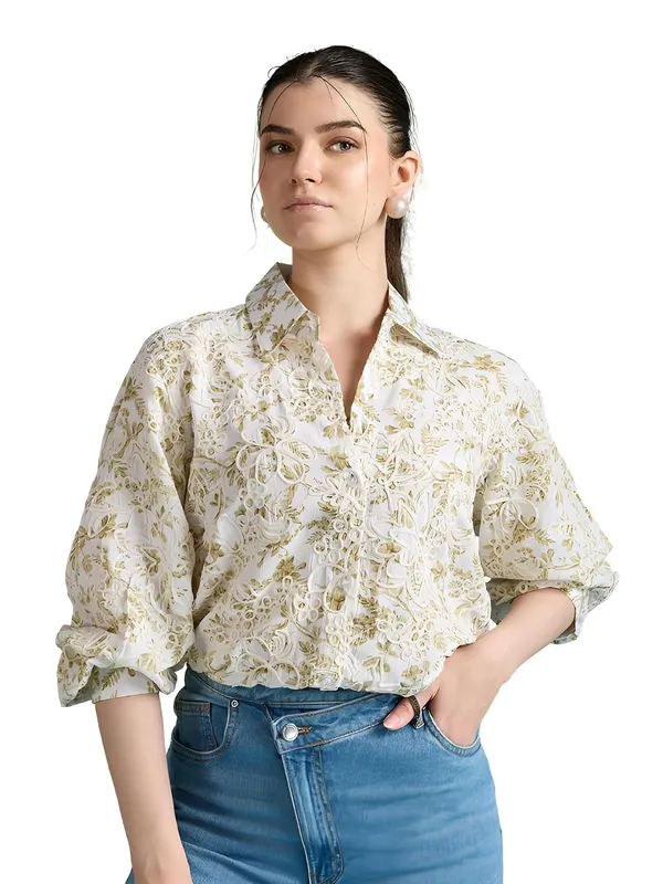 Womens_Polyester_Button_Down_Shirt