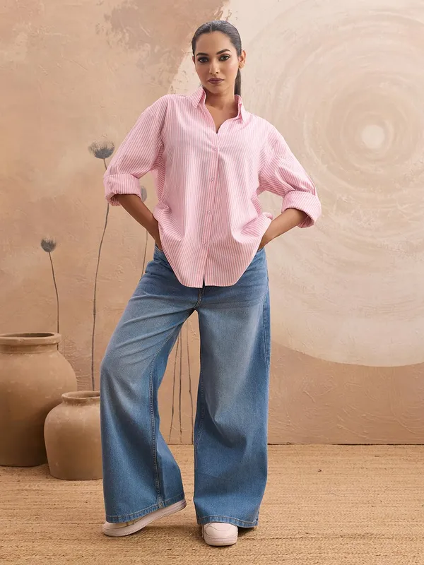 Womens_Cotton_Striped_Shirt