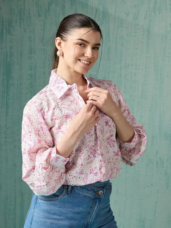Womens_Polyester_Button_Down_Shirt