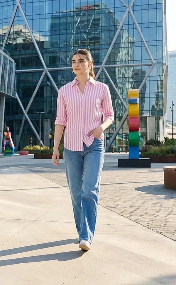 Womens_Cotton_Striped_Shirt