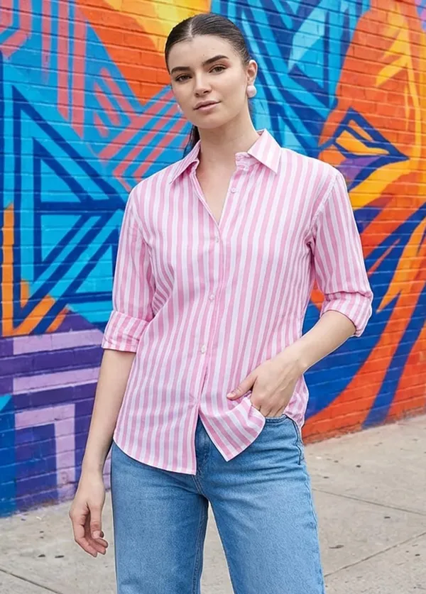 Womens_Cotton_Striped_Shirt