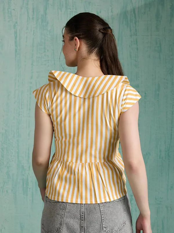 Womens_Cotton_Striped_Sleeveless_Top