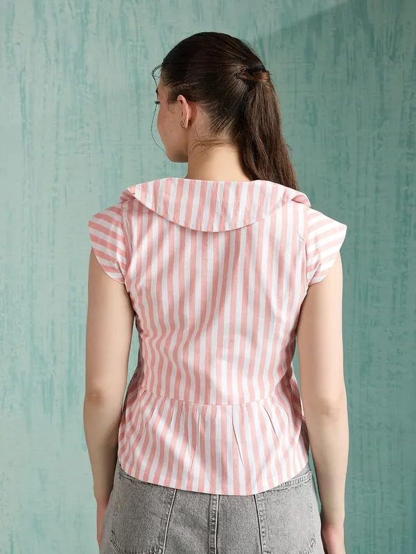 Womens_Cotton_Striped_Sleeveless_Top
