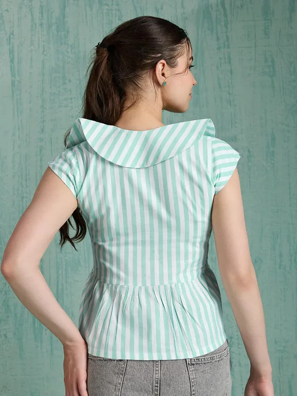 Womens_Cotton_Striped_Sleeveless_Top