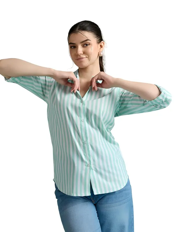 Womens_Cotton_Striped_Shirt
