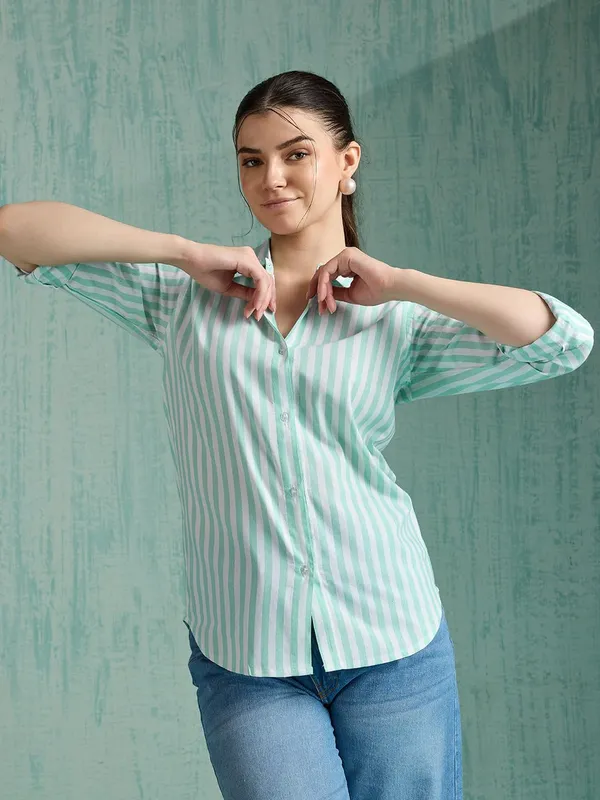 Womens_Cotton_Striped_Shirt