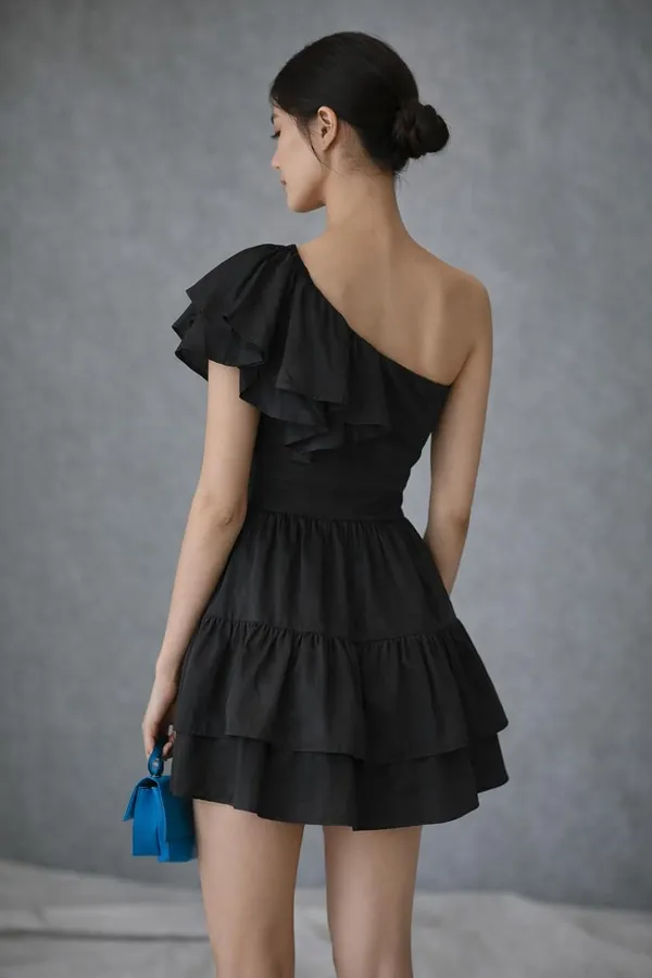 Womens_One_Shoulder_Ruffle_Mini_Dress