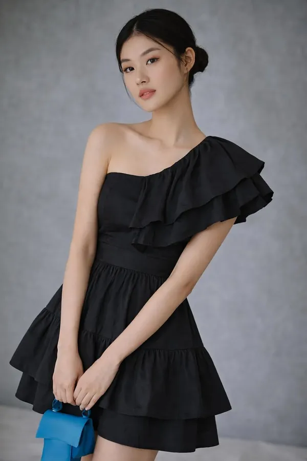 Womens_One_Shoulder_Ruffle_Mini_Dress