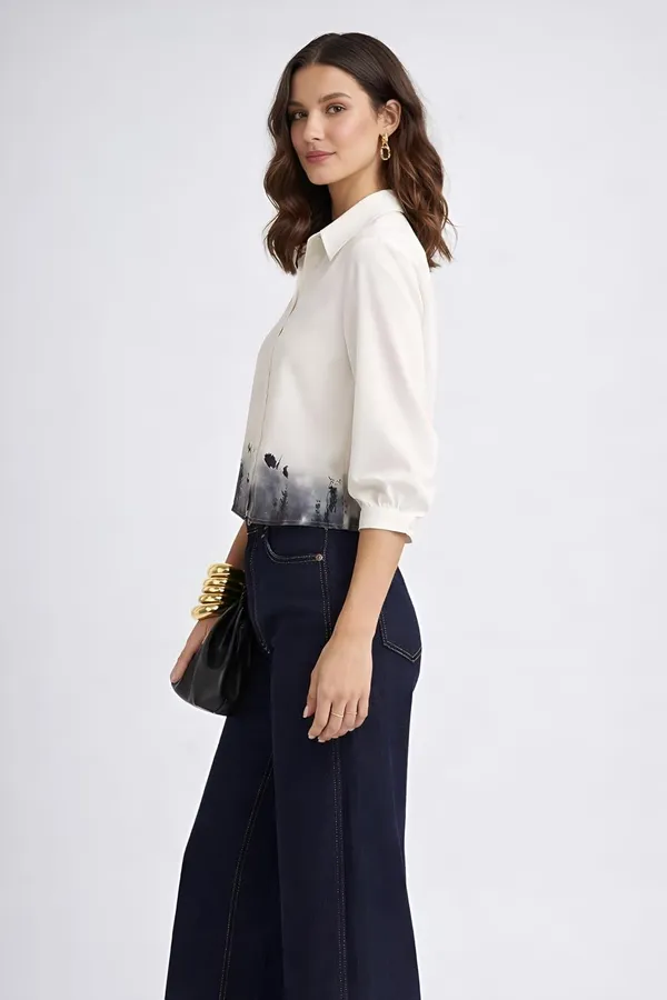 Womens_Printed_Button_Down_Shirt