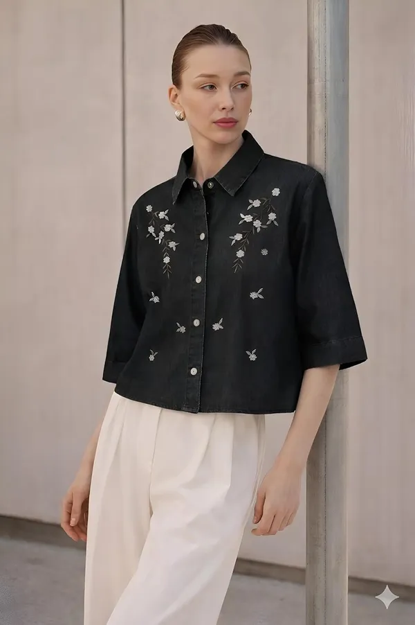 Womens_Embroidered_Crop_Shirt