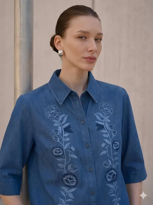 Womens_Embroidered_Crop_Shirt