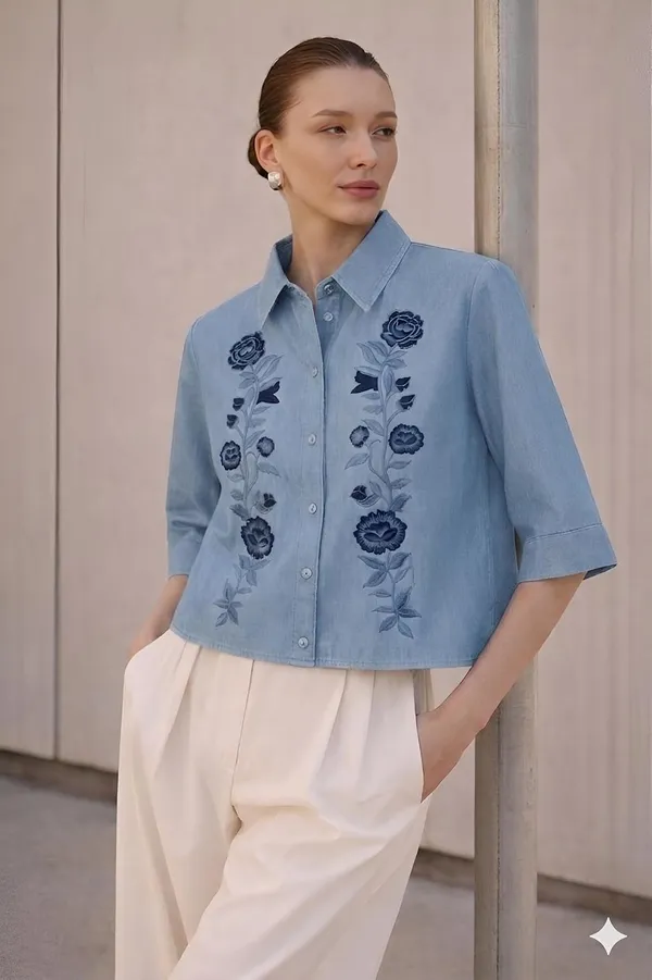 Womens_Embroidered_Crop_Shirt