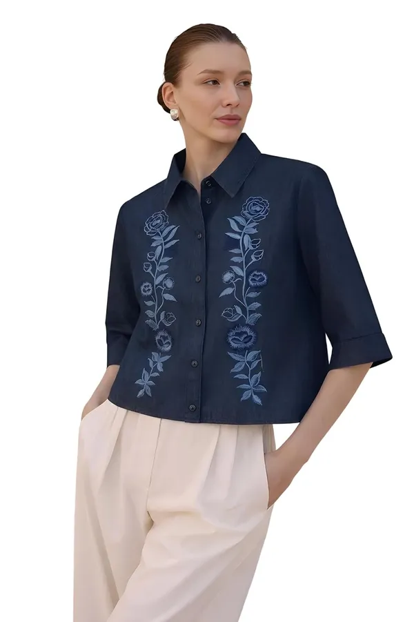 Womens_Embroidered_Crop_Shirt