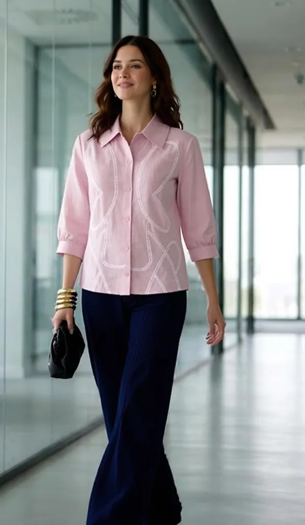 Womens_Cotton_Button_Down_Shirt