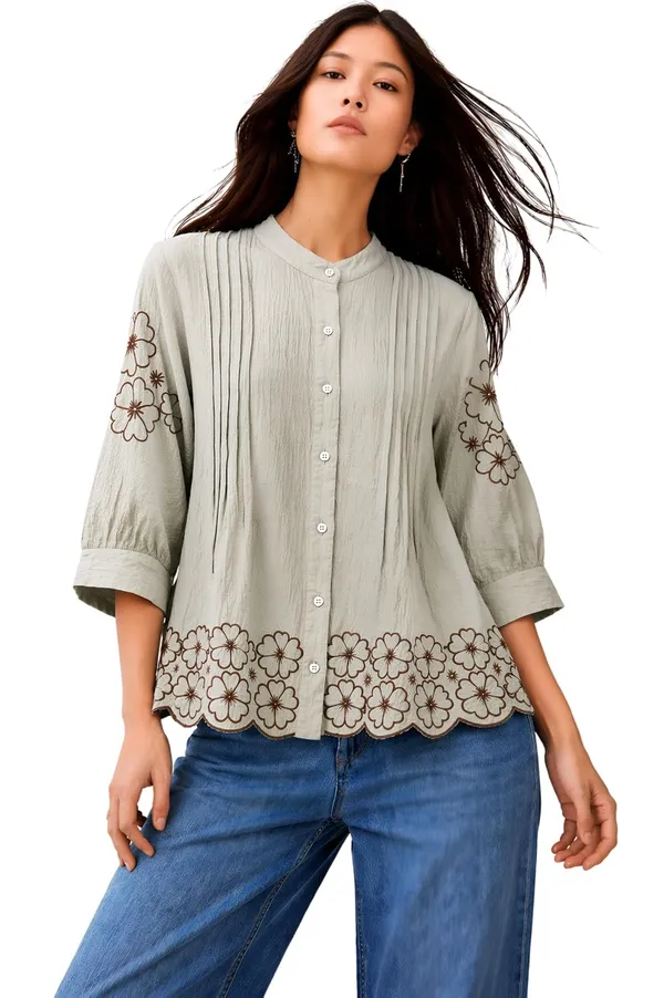 Womens_Embroidered_Button_Down_Shirt