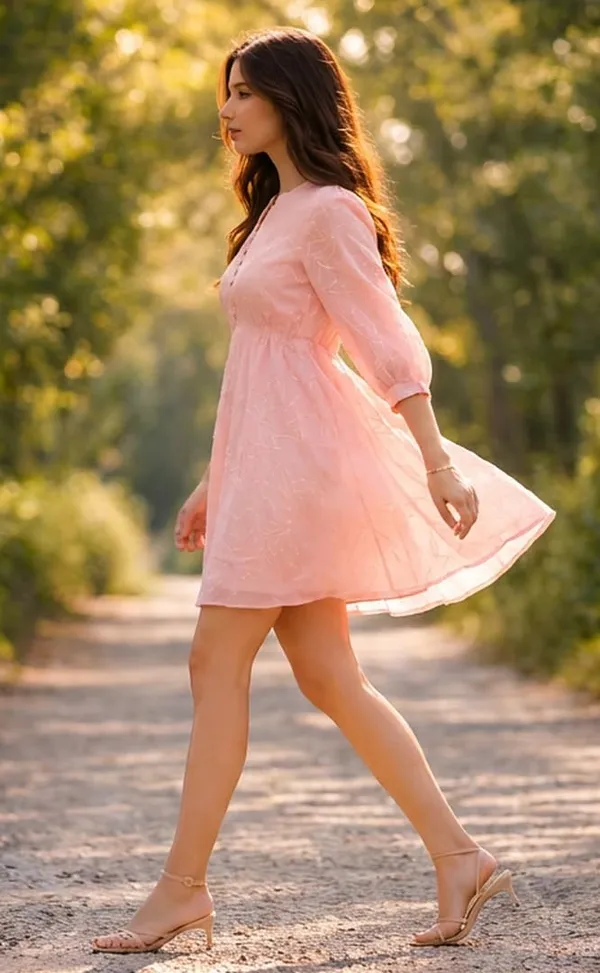 Womens_Floral_Textured_Mini_Dress