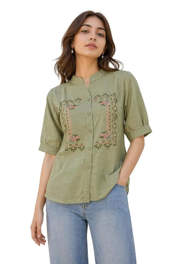 Womens_Embroidered_Button_Down_Shirt