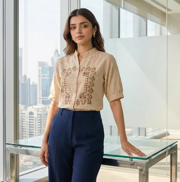 Womens_Embroidered_Button_Down_Shirt