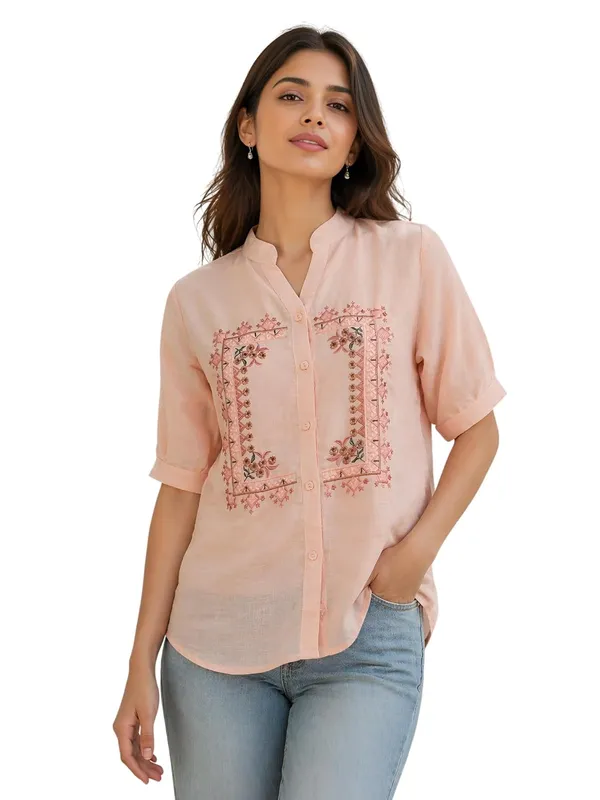 Womens_Embroidered_Button_Down_Shirt