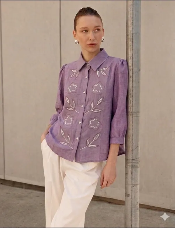Womens_Embroidered_Button_Down_Shirt