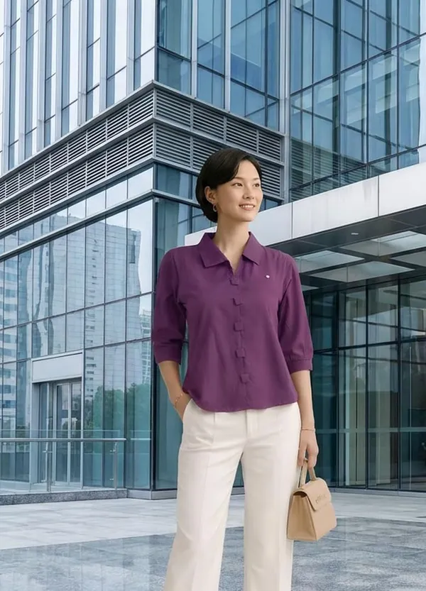 Womens_Collared_Button_Down_Shirt