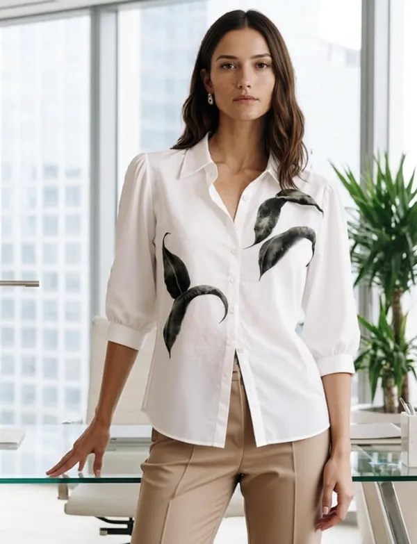 Womens_Printed_Button_Down_Shirt