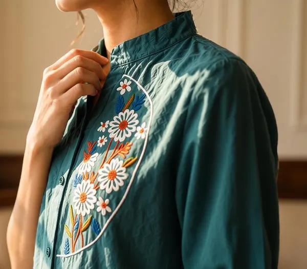 Womens_Embroidered_Button_Down_Shirt