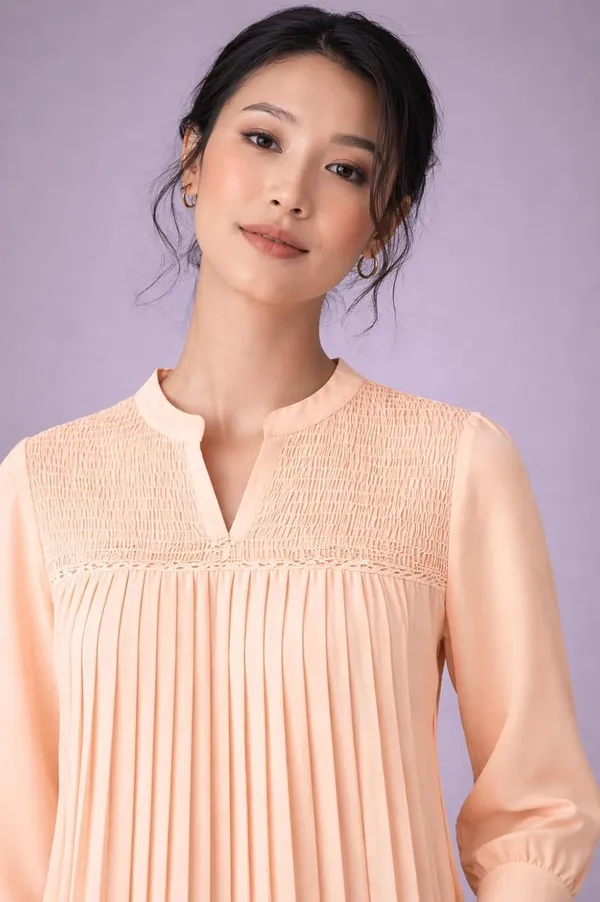 Womens_Pleated_Tunic_Top